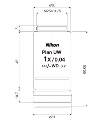 Nikon CFI Plan Achro 1x